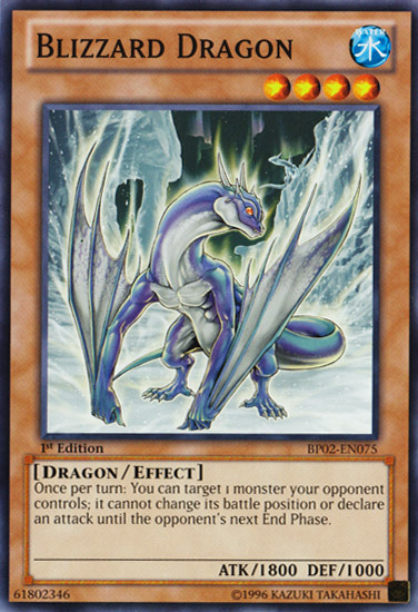 Blizzard Dragon [BP02-EN075] Common | Odin's Place