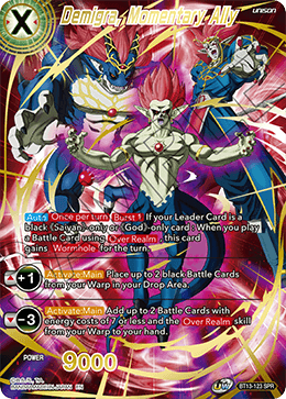 Demigra, Momentary Ally (SPR) (BT13-123) [Supreme Rivalry] | Odin's Place