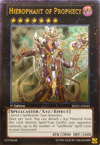 Hierophant of Prophecy [REDU-EN045] Ultimate Rare | Odin's Place