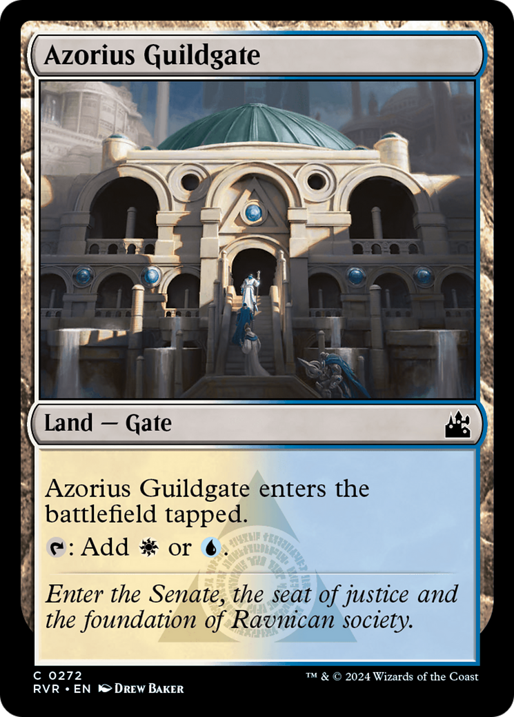 Azorius Guildgate [Ravnica Remastered] | Odin's Place