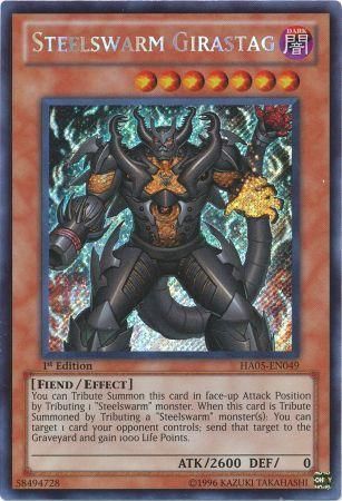 Steelswarm Girastag [HA05-EN049] Secret Rare | Odin's Place