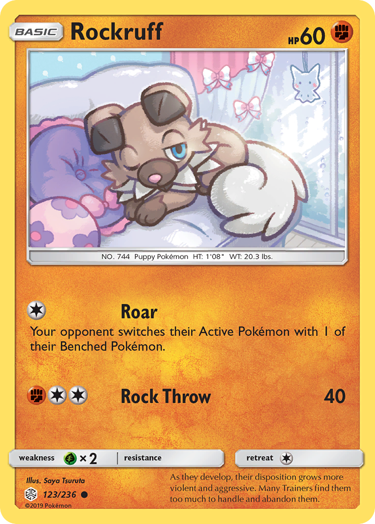 Rockruff (123/236) [Sun & Moon: Cosmic Eclipse] | Odin's Place