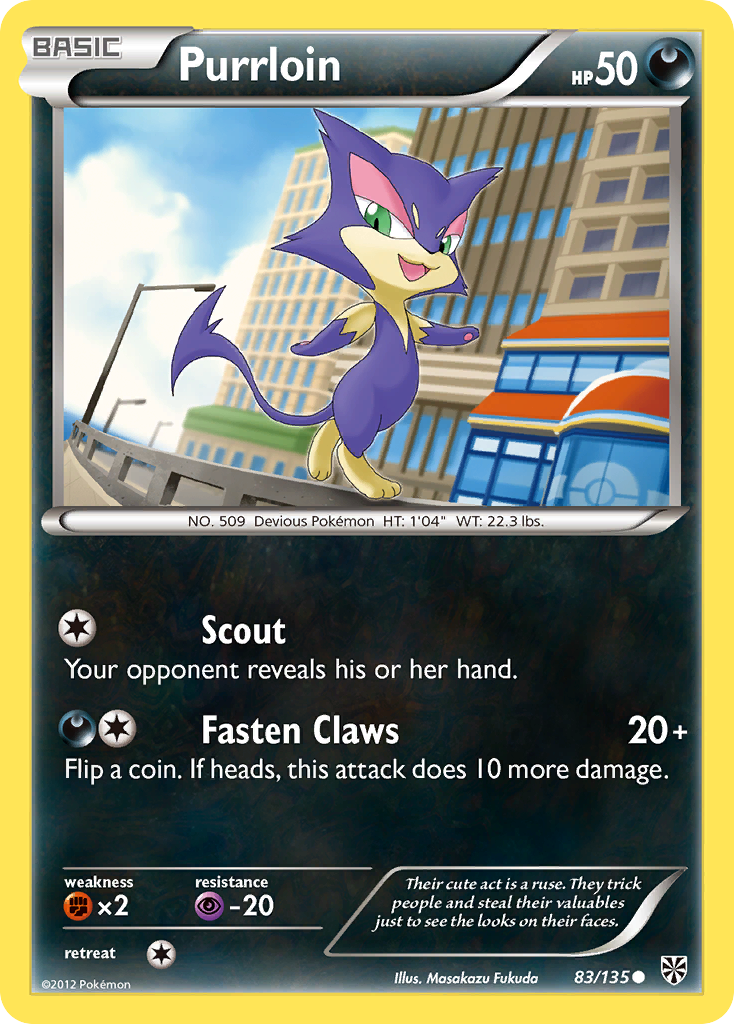 Purrloin (83/135) [Black & White: Plasma Storm] | Odin's Place