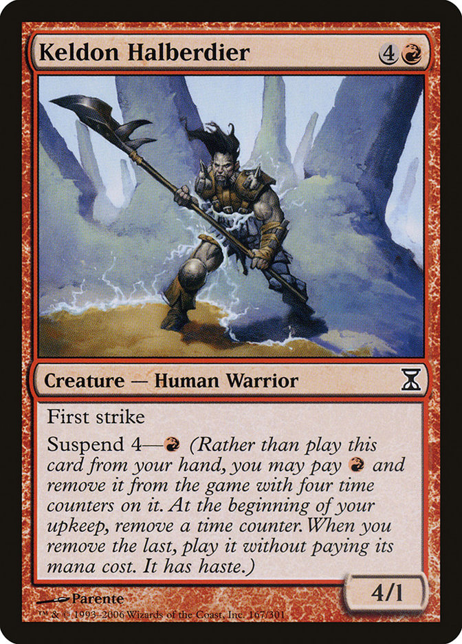 Keldon Halberdier (167) [Time Spiral] | Odin's Place