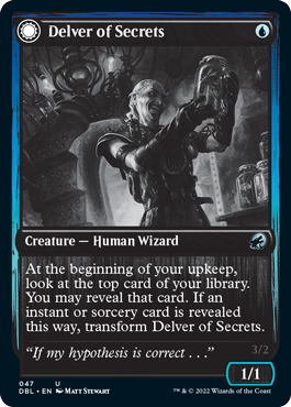 Delver of Secrets // Insectile Aberration [Innistrad: Double Feature] | Odin's Place