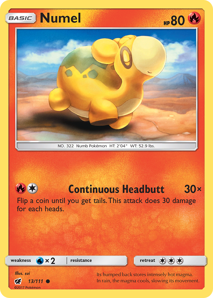Numel (13/111) [Sun & Moon: Crimson Invasion] | Odin's Place