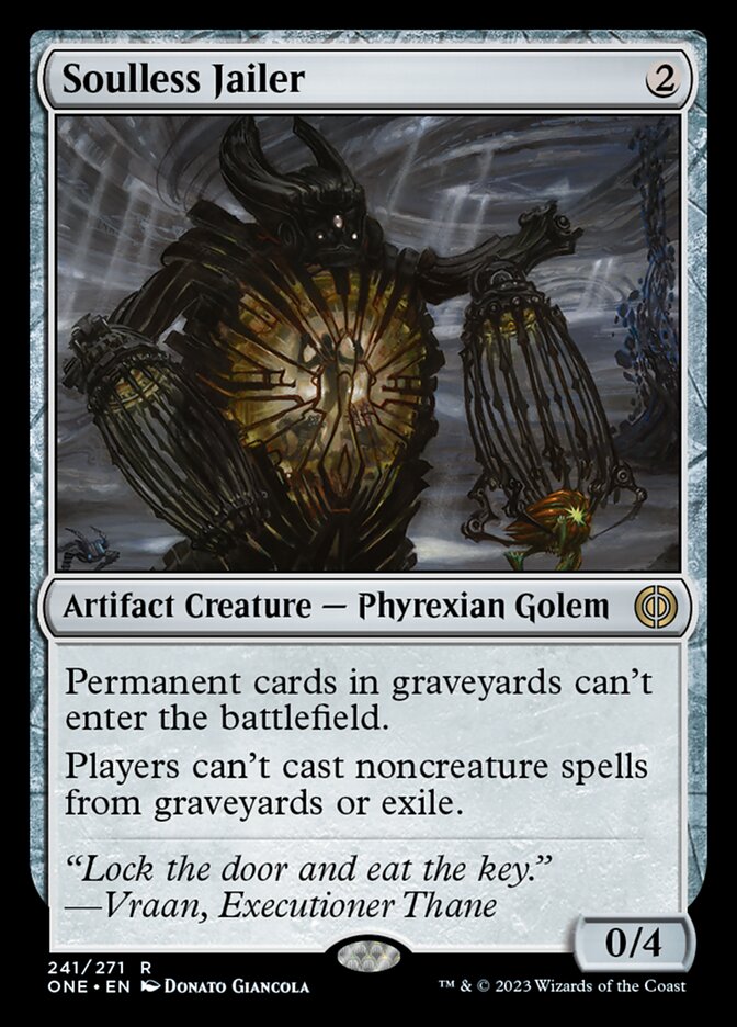 Soulless Jailer [Phyrexia: All Will Be One] | Odin's Place