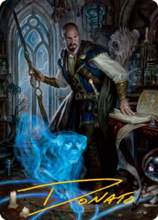Mordenkainen Art Card (Gold-Stamped Signature) [Dungeons & Dragons: Adventures in the Forgotten Realms Art Series] | Odin's Place