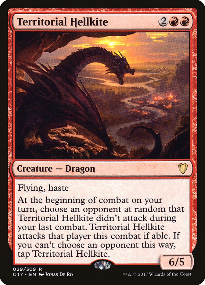 Territorial Hellkite (29) [Commander 2017] | Odin's Place