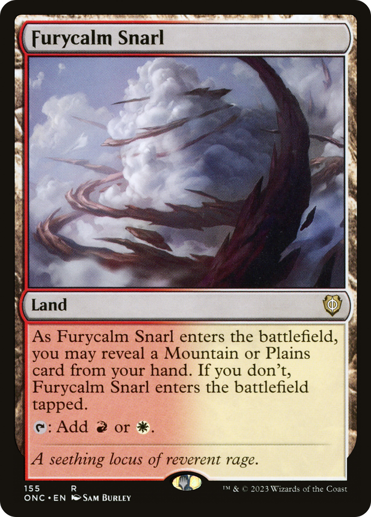 Furycalm Snarl [Phyrexia: All Will Be One Commander] | Odin's Place