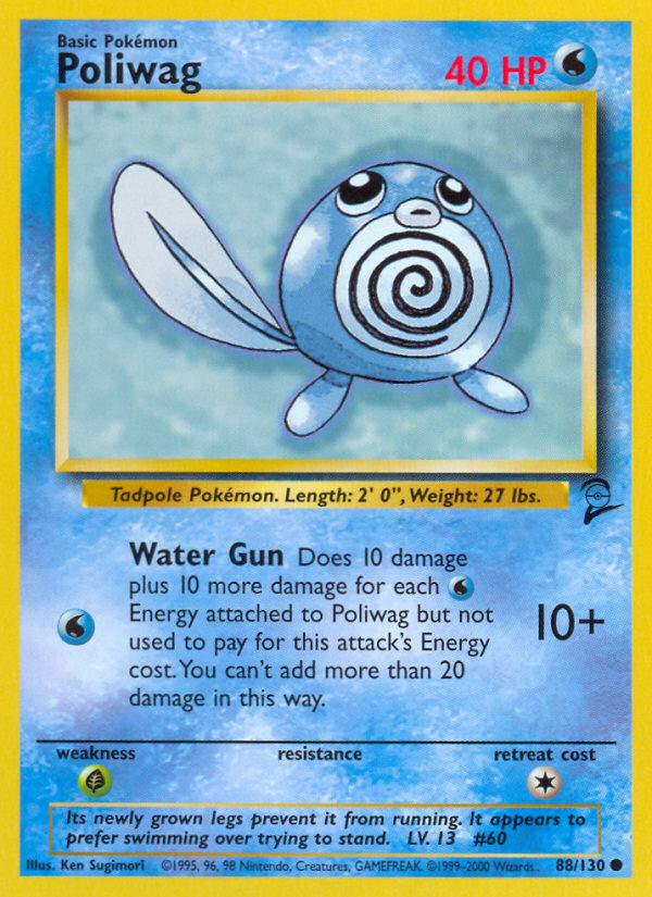 Poliwag (88/130) [Base Set 2] | Odin's Place