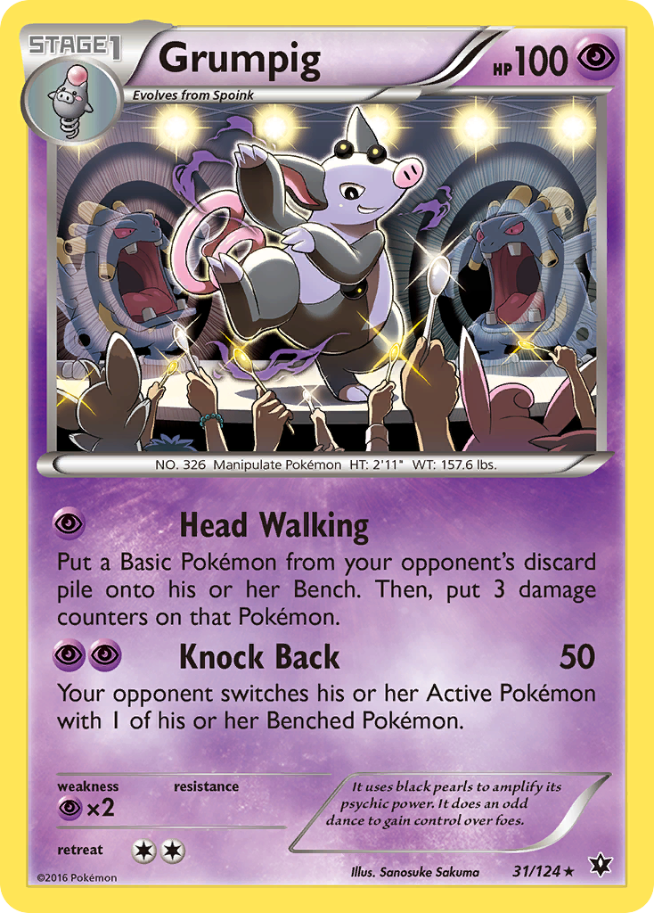 Grumpig (31/124) [XY: Fates Collide] | Odin's Place