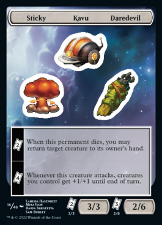 Sticky Kavu Daredevil [Unfinity Stickers] | Odin's Place