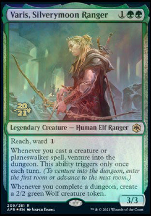 Varis, Silverymoon Ranger [Dungeons & Dragons: Adventures in the Forgotten Realms Prerelease Promos] | Odin's Place
