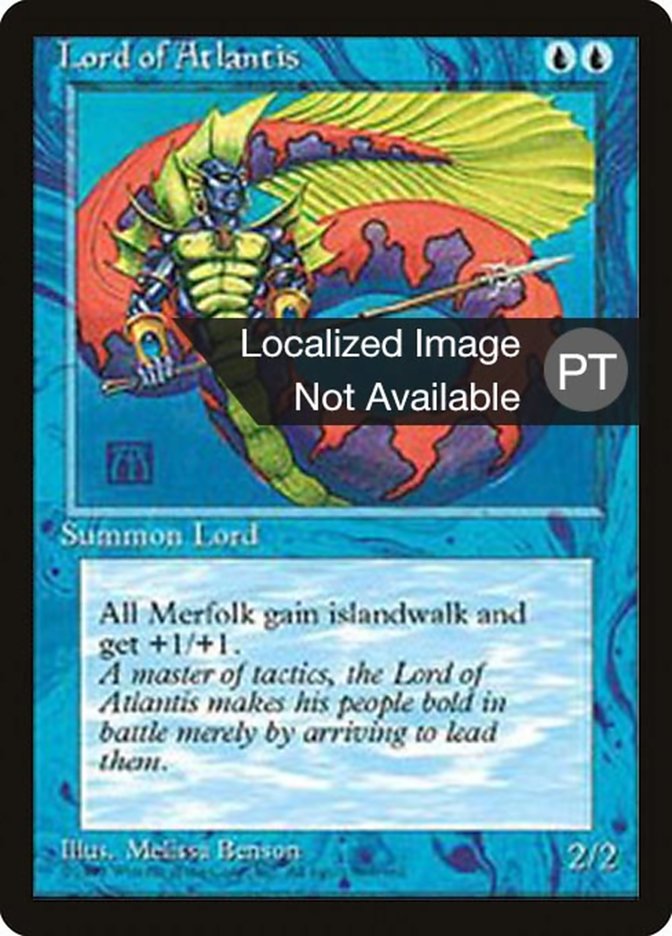 Lord of Atlantis [Fourth Edition (Foreign Black Border)] | Odin's Place