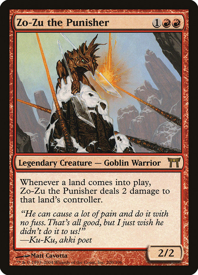 Zo-Zu the Punisher (200) [Champions of Kamigawa] | Odin's Place