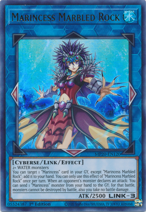 Marincess Marbled Rock [MP20-EN120] Ultra Rare | Odin's Place