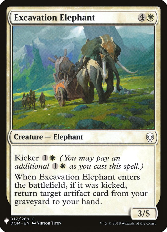 Excavation Elephant [Mystery Booster] | Odin's Place