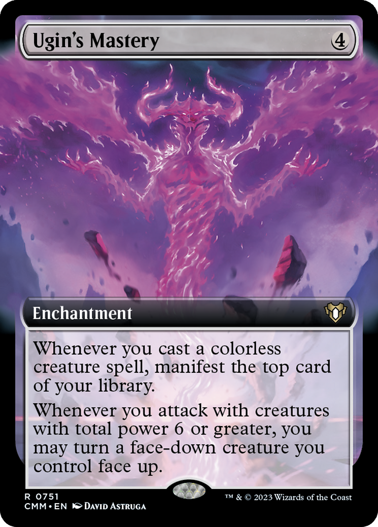 Ugin's Mastery (Extended Art) [Commander Masters] | Odin's Place