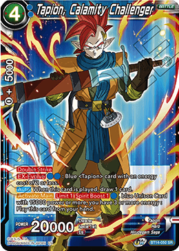 Tapion, Calamity Challenger (BT14-050) [Cross Spirits] | Odin's Place