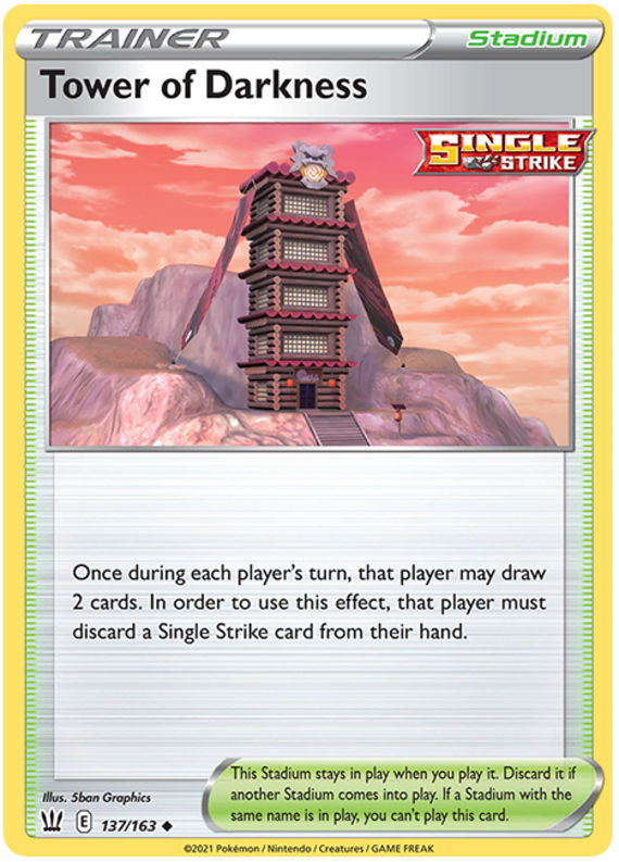 Tower of Darkness (137/163) [Sword & Shield: Battle Styles] | Odin's Place