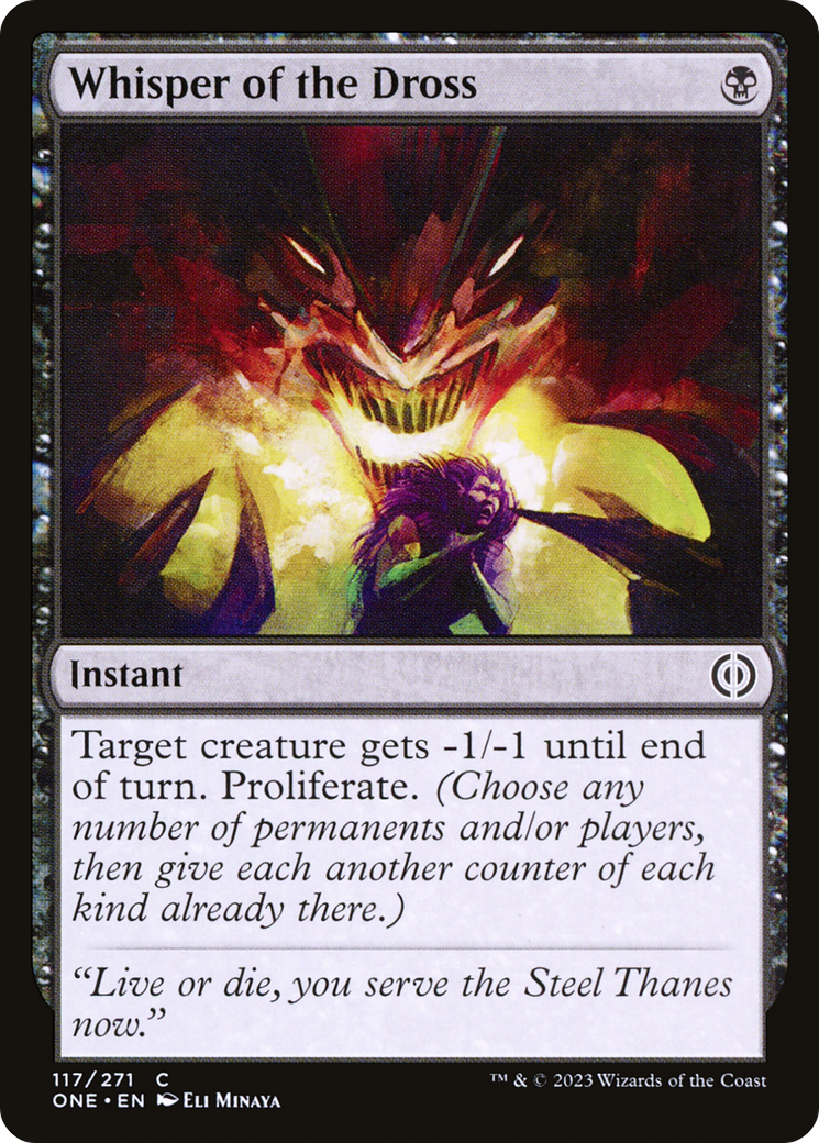 Whisper of the Dross [Phyrexia: All Will Be One] | Odin's Place