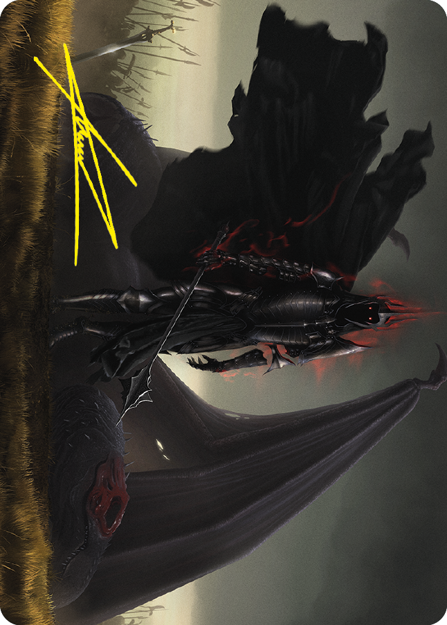 Witch-king of Angmar Art Card (Gold-Stamped Signature) [The Lord of the Rings: Tales of Middle-earth Art Series] | Odin's Place