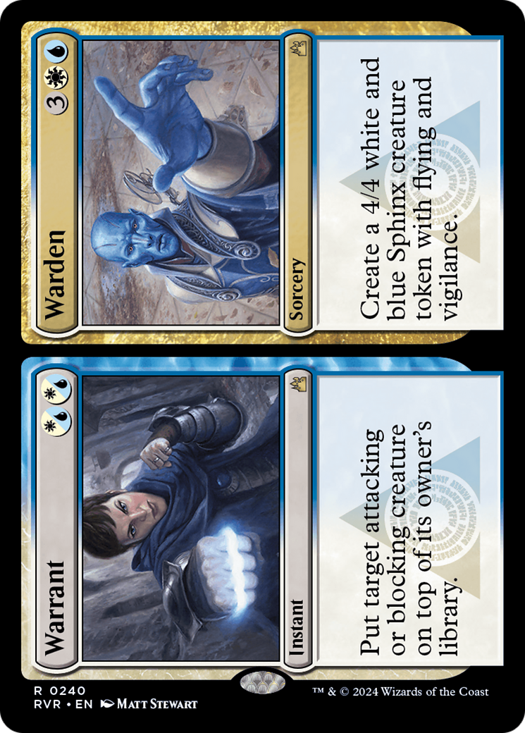 Warrant // Warden [Ravnica Remastered] | Odin's Place