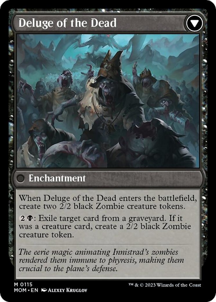 Invasion of Innistrad // Deluge of the Dead [March of the Machine] | Odin's Place