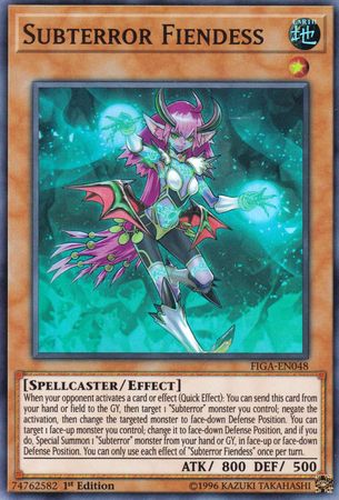 Subterror Fiendess [FIGA-EN048] Super Rare | Odin's Place