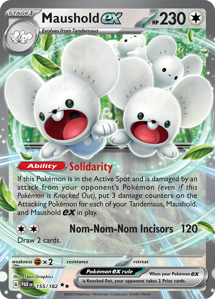 Maushold ex (155/182) [Scarlet & Violet: Paradox Rift] | Odin's Place