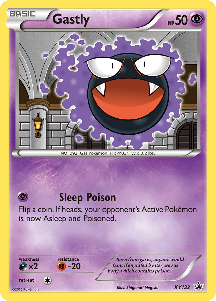 Gastly (XY132) [XY: Black Star Promos] | Odin's Place