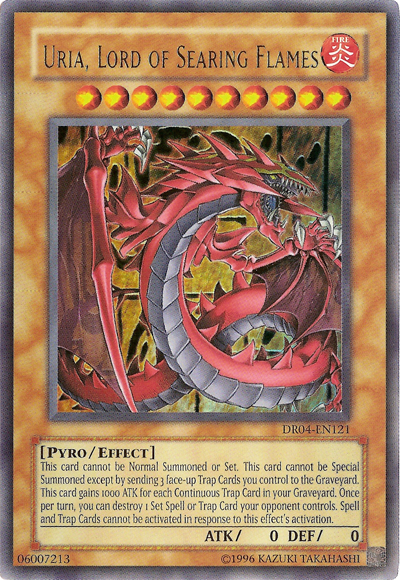 Uria, Lord of Searing Flames [DR04-EN121] Ultra Rare | Odin's Place