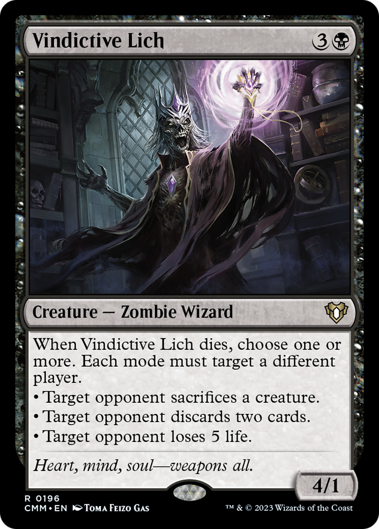 Vindictive Lich [Commander Masters] | Odin's Place