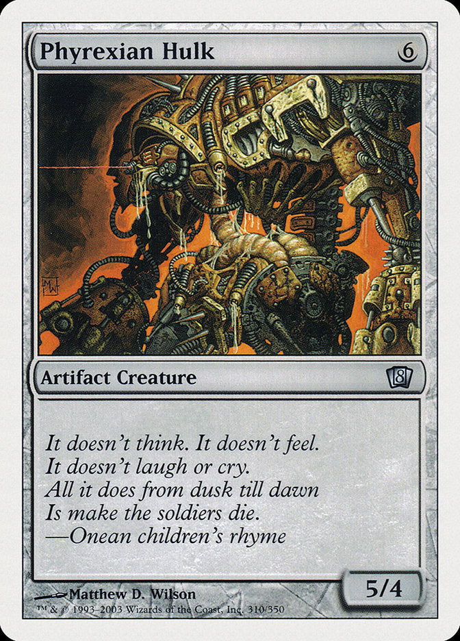 Phyrexian Hulk (310) [Eighth Edition] | Odin's Place