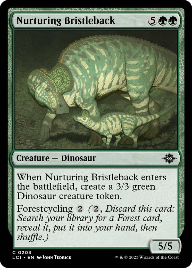 Nurturing Bristleback [The Lost Caverns of Ixalan] | Odin's Place