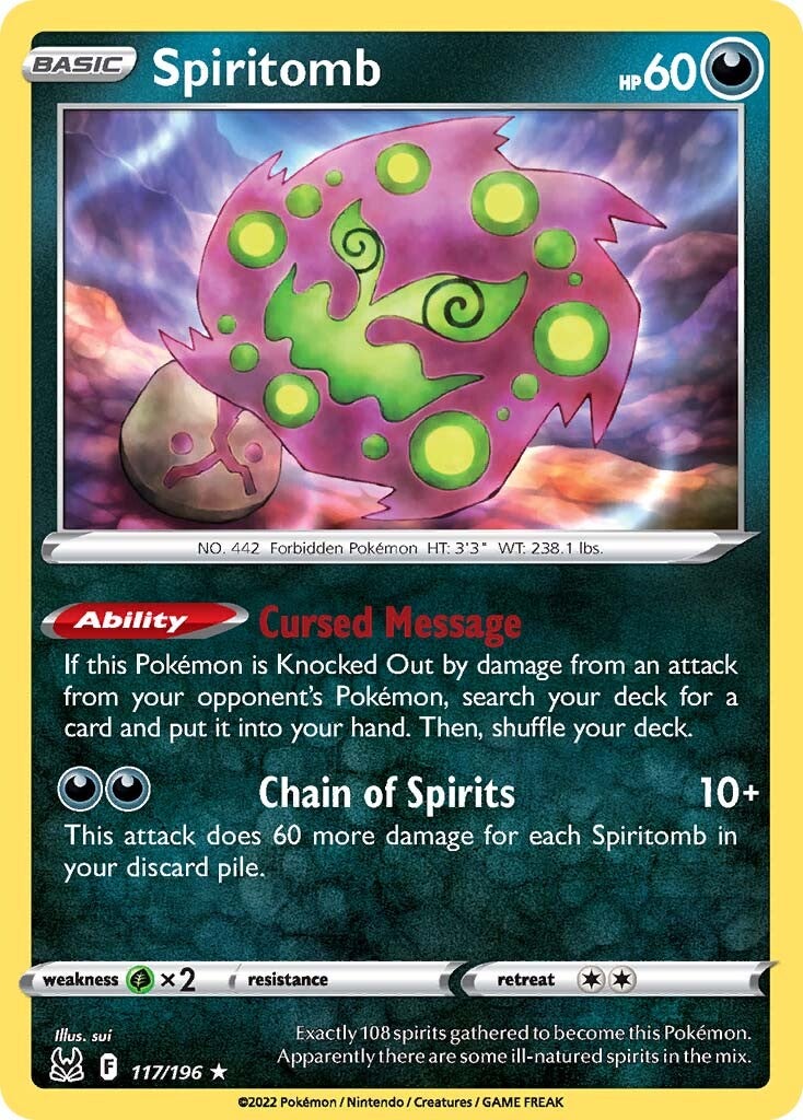 Spiritomb (117/196) [Sword & Shield: Lost Origin] | Odin's Place