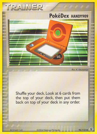PokeDex HANDY909 (96/112) [EX: FireRed & LeafGreen] | Odin's Place