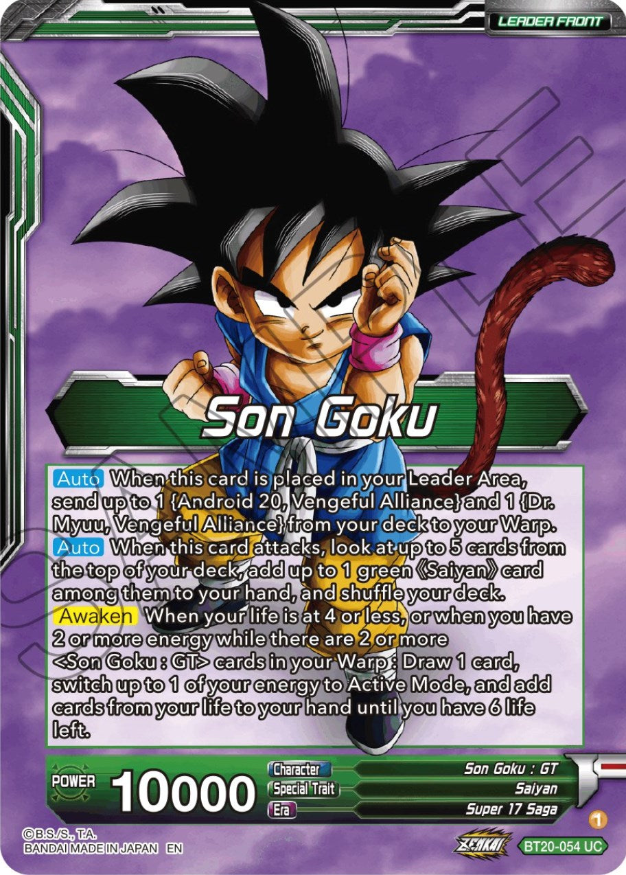 Son Goku // SS4 Son Goku, Betting It All (BT20-054) [Power Absorbed Prerelease Promos] | Odin's Place