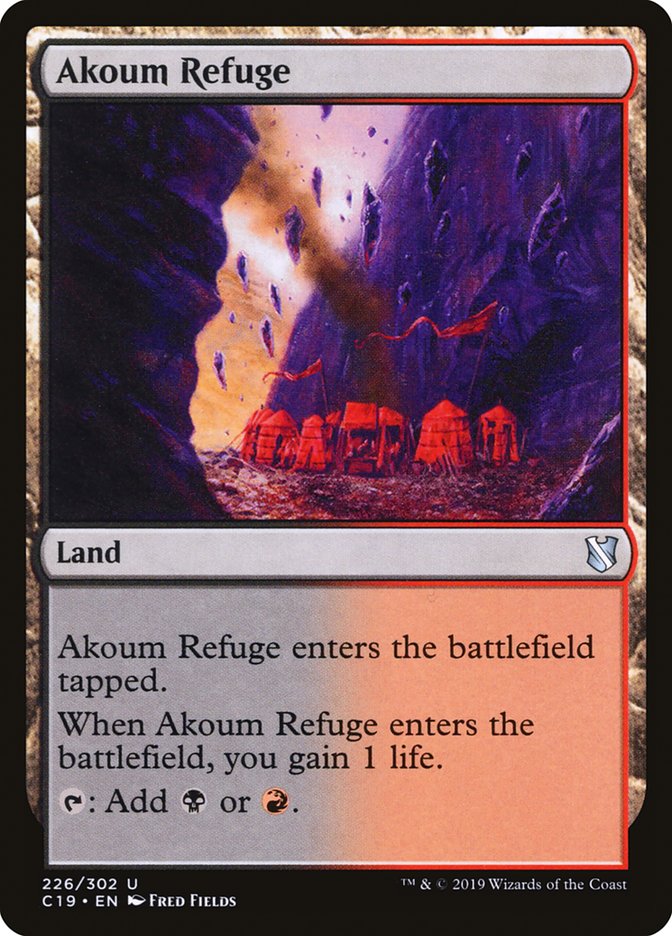 Akoum Refuge [Commander 2019] | Odin's Place