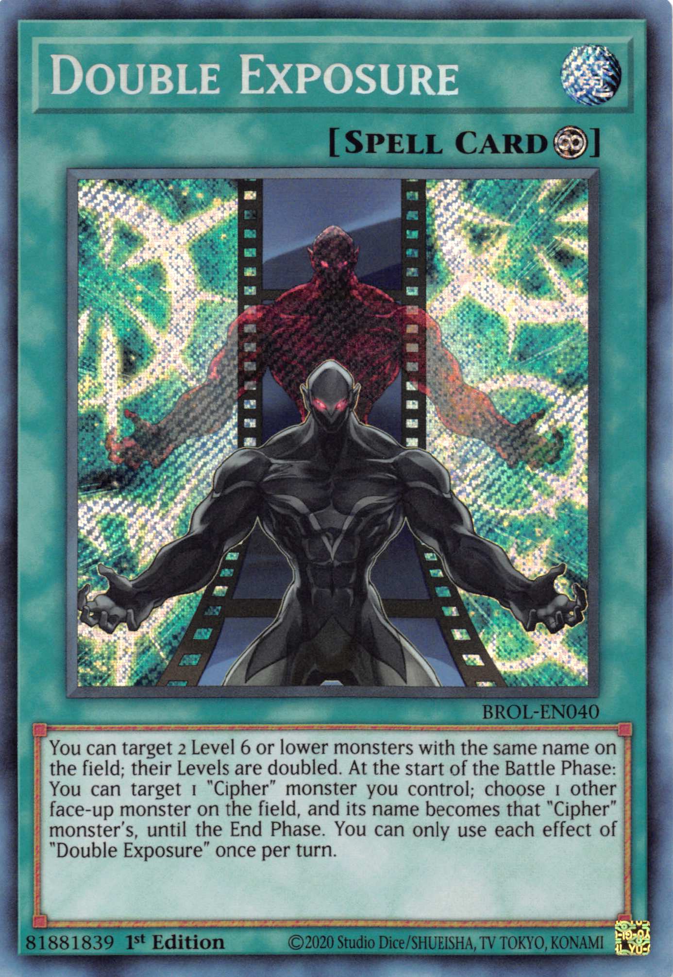 Double Exposure [BROL-EN040] Secret Rare | Odin's Place