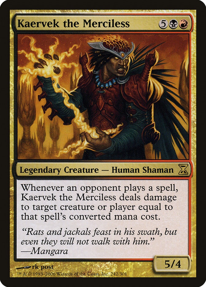 Kaervek the Merciless (242) [Time Spiral] | Odin's Place