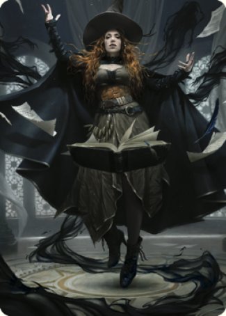 Tasha, the Witch Queen Art Card (41) [Commander Legends: Battle for Baldur's Gate Art Series] | Odin's Place