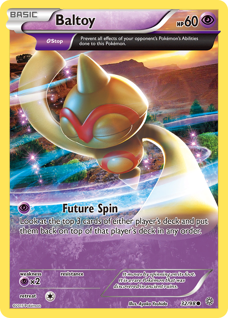 Baltoy (32/98) [XY: Ancient Origins] | Odin's Place
