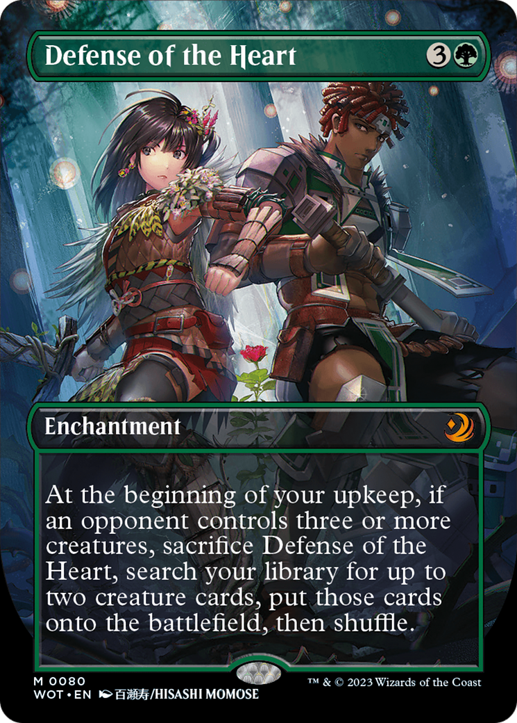 Defense of the Heart (Anime Borderless) [Wilds of Eldraine: Enchanting Tales] | Odin's Place