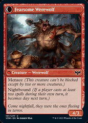 Fearful Villager // Fearsome Werewolf [Innistrad: Crimson Vow] | Odin's Place