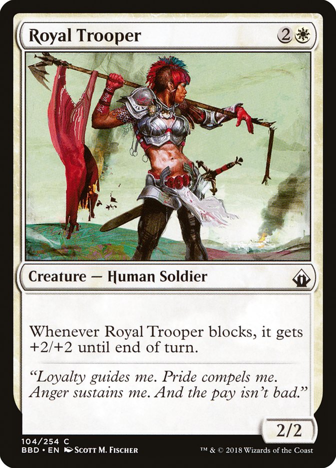 Royal Trooper (104) [Battlebond] | Odin's Place