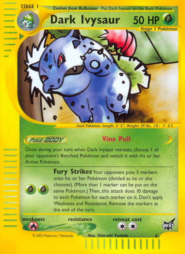 Dark Ivysaur (6) [Best of Promos] | Odin's Place