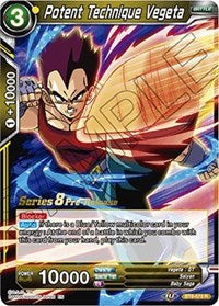 Potent Technique Vegeta (BT8-073_PR) [Malicious Machinations Prerelease Promos] | Odin's Place