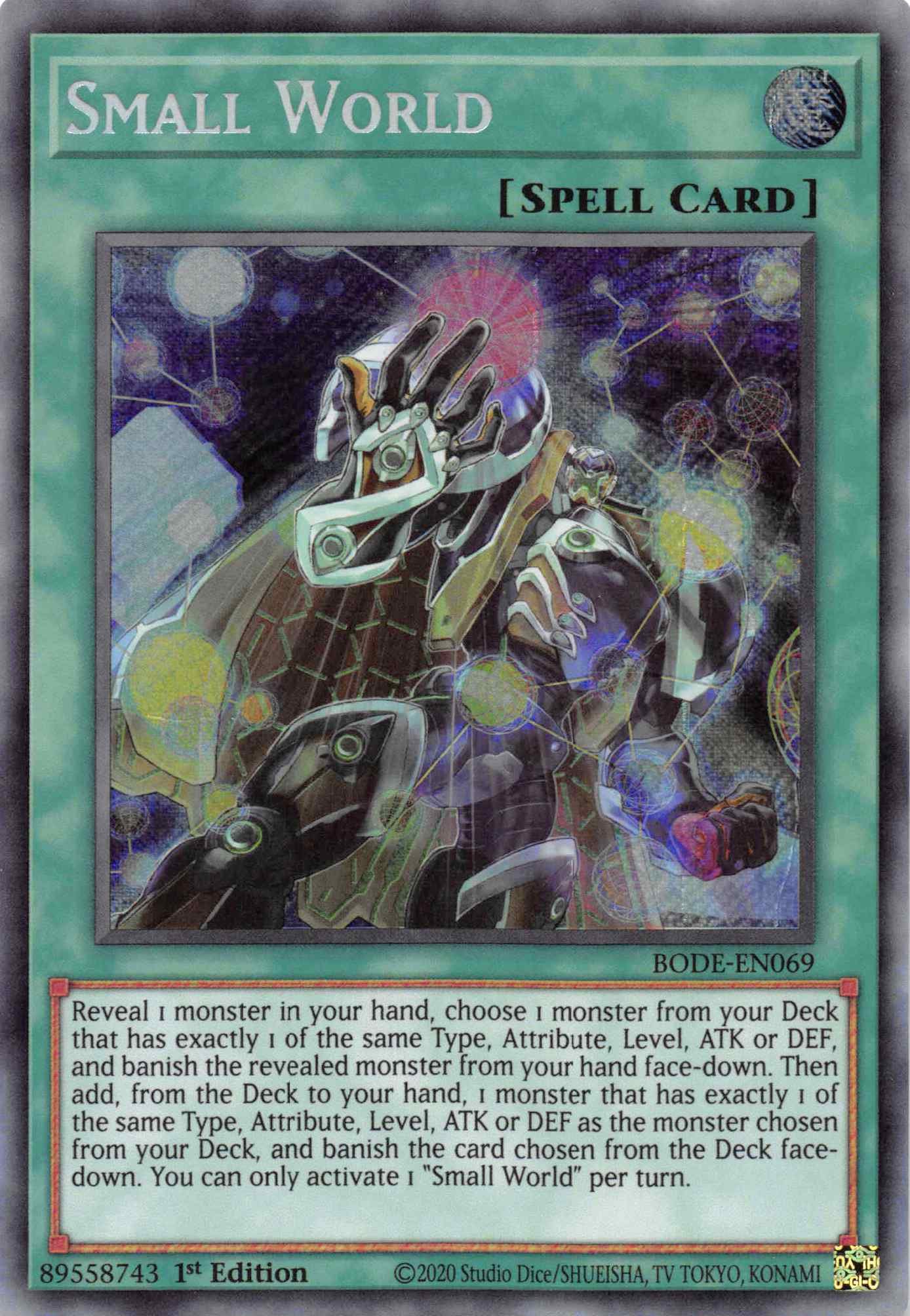 Small World [BODE-EN069] Secret Rare | Odin's Place